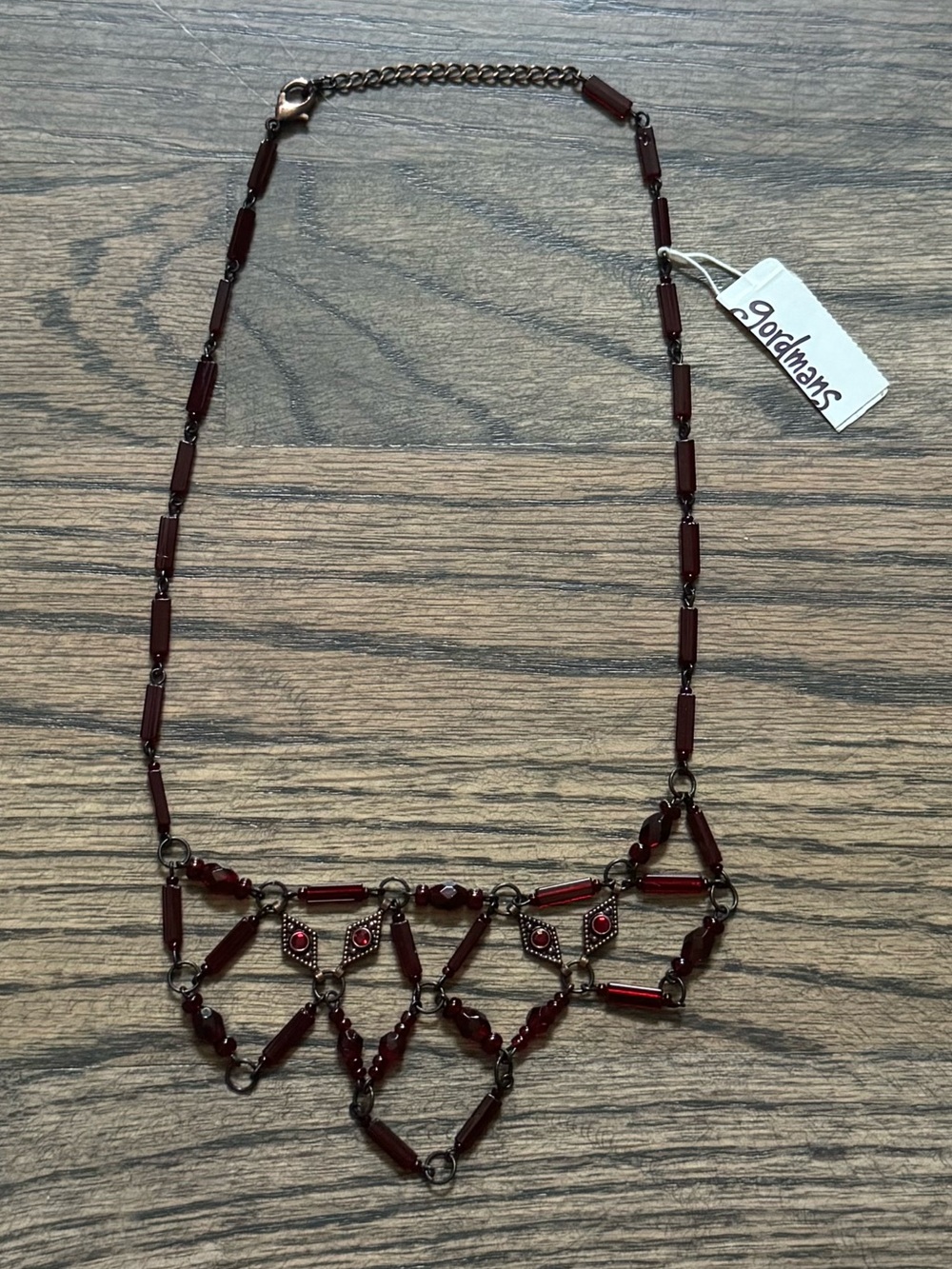 NWT Vintage Red Gordmans Necklace!